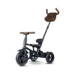 QPLAY RITO DELUXE Rubber sulankstomas triratukas guminiais ratais